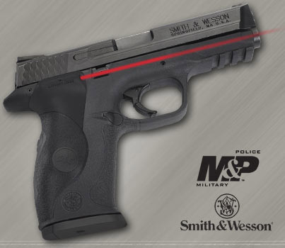 Crimson Trace 0119401 LG-660 Lasergrips Black Red Laser Smith & Wesson ... - Crimson Trace Corporation - 0.50" AT 50 FT