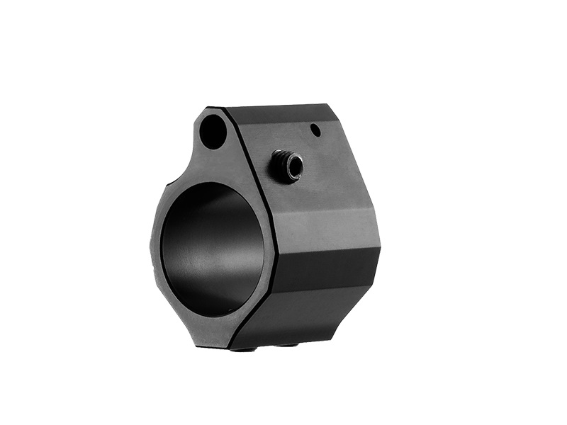 Seekins Precision SP-AGB Adjustable Gas Block .750 Black - Field Adjustable, 1144 Steel, Element Surface Finish - Seekins Precision - LOW PROFILE for sale at TheGunDock