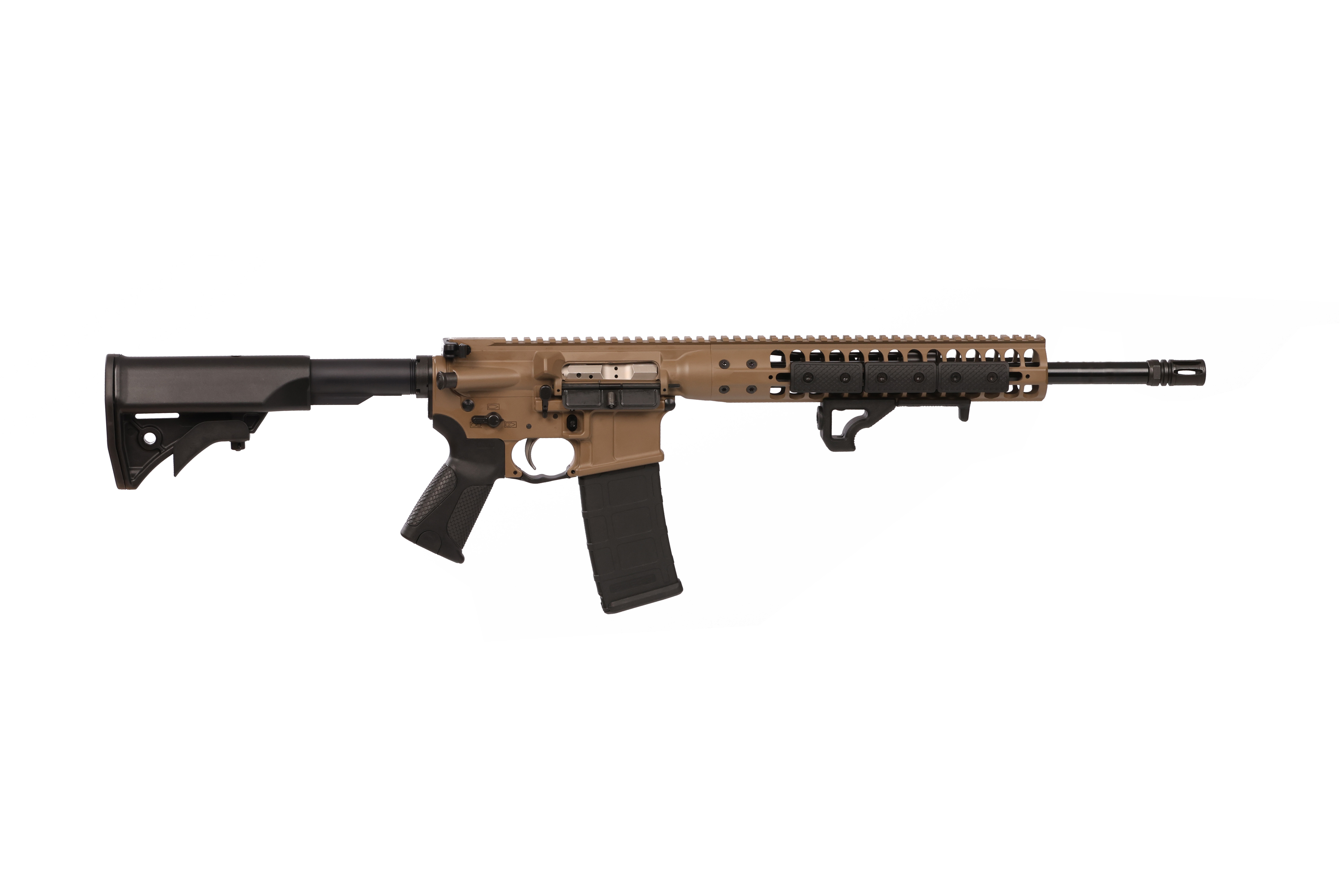 LWRC ICDIR3CK16 IC-DI 300 AAC Blackout 16" FDE Cerakote Rifle