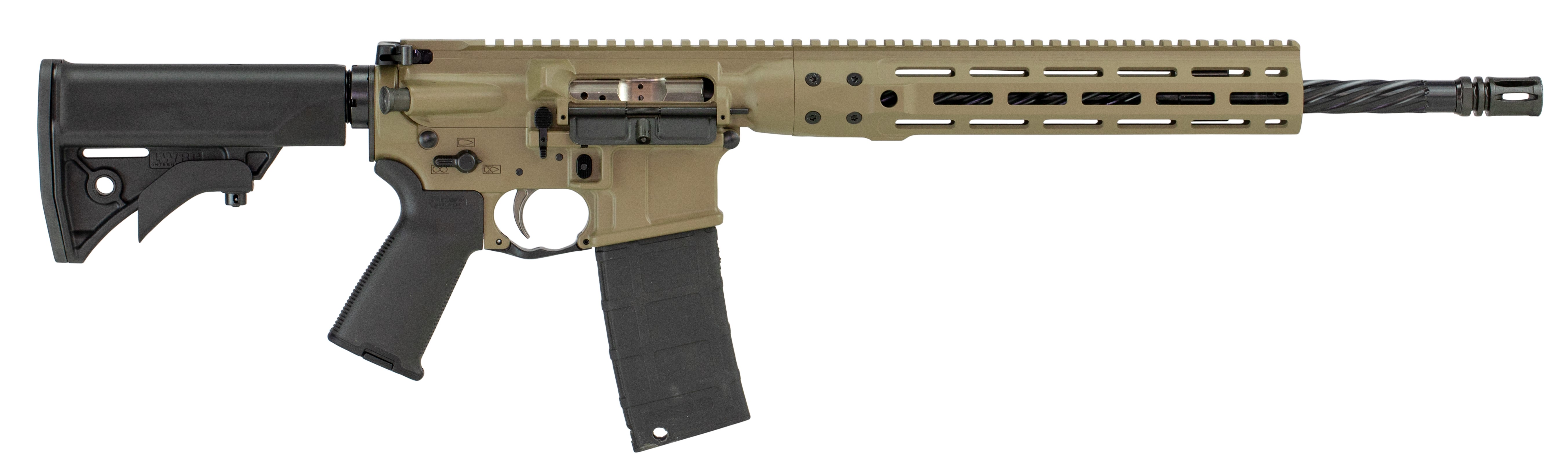 LWRC ICDIR5CK16ML 5.56 NATO Carbine 16" FDE Anodized Receiver 30+1 Capacity