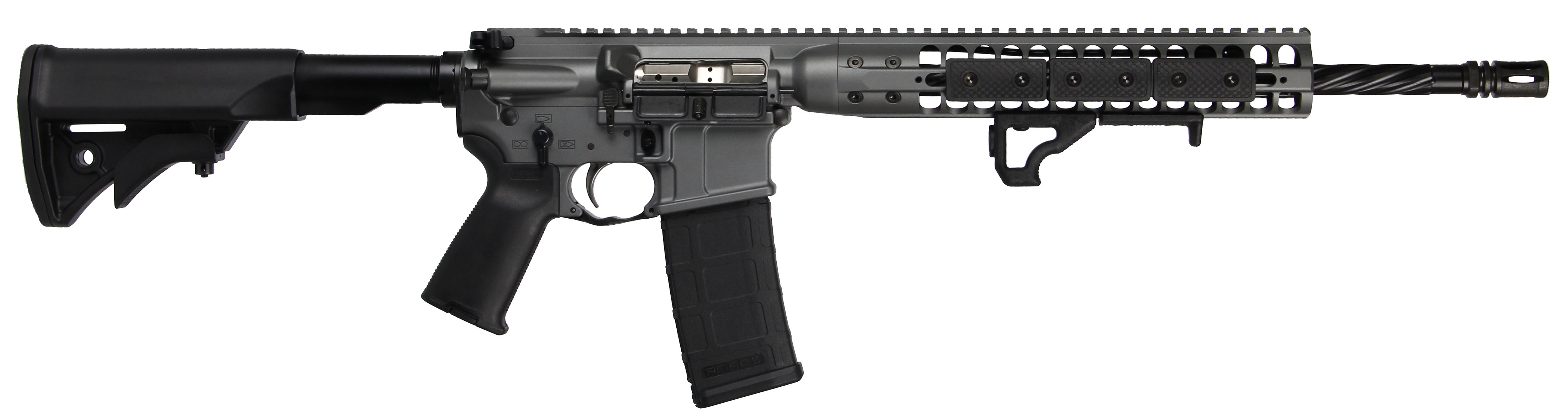 LWRC ICDIR5TAG16 223 Rem/5.56 NATO 16.1" Tactical Grey Rifle