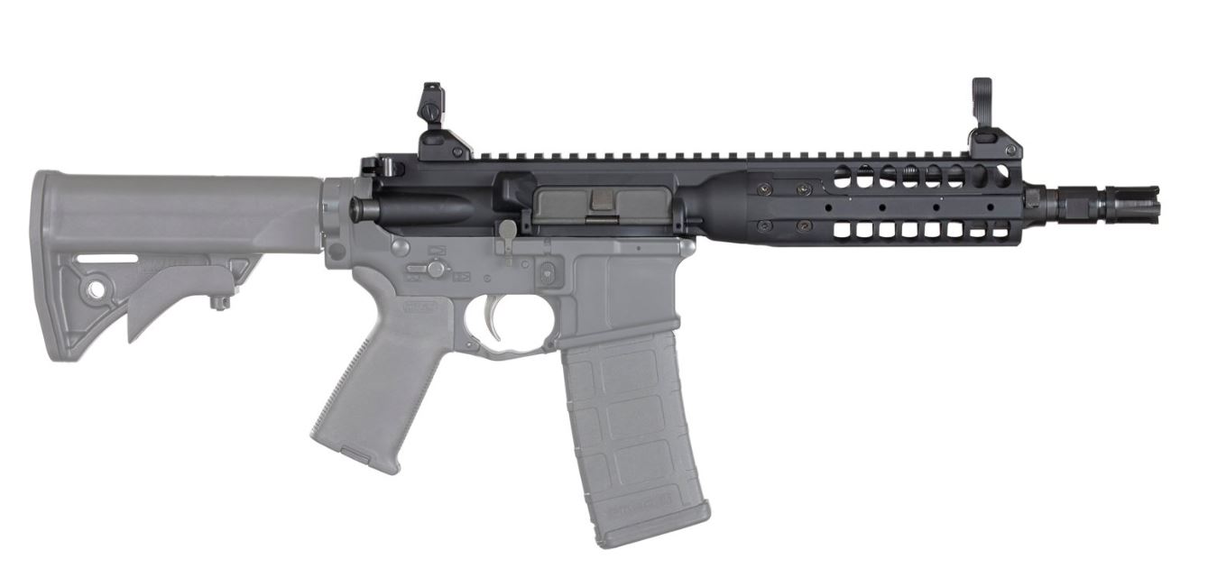 LWRC SIX8PSDUB8 Upper Receiver 6.8mm SPC Black 17.17" Picatinny Rail