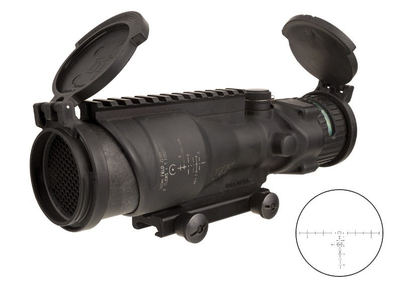 Trijicon TA648MGO-M240 6x48 ACOG Scope Matte Black 44.3 oz M240 Caliber