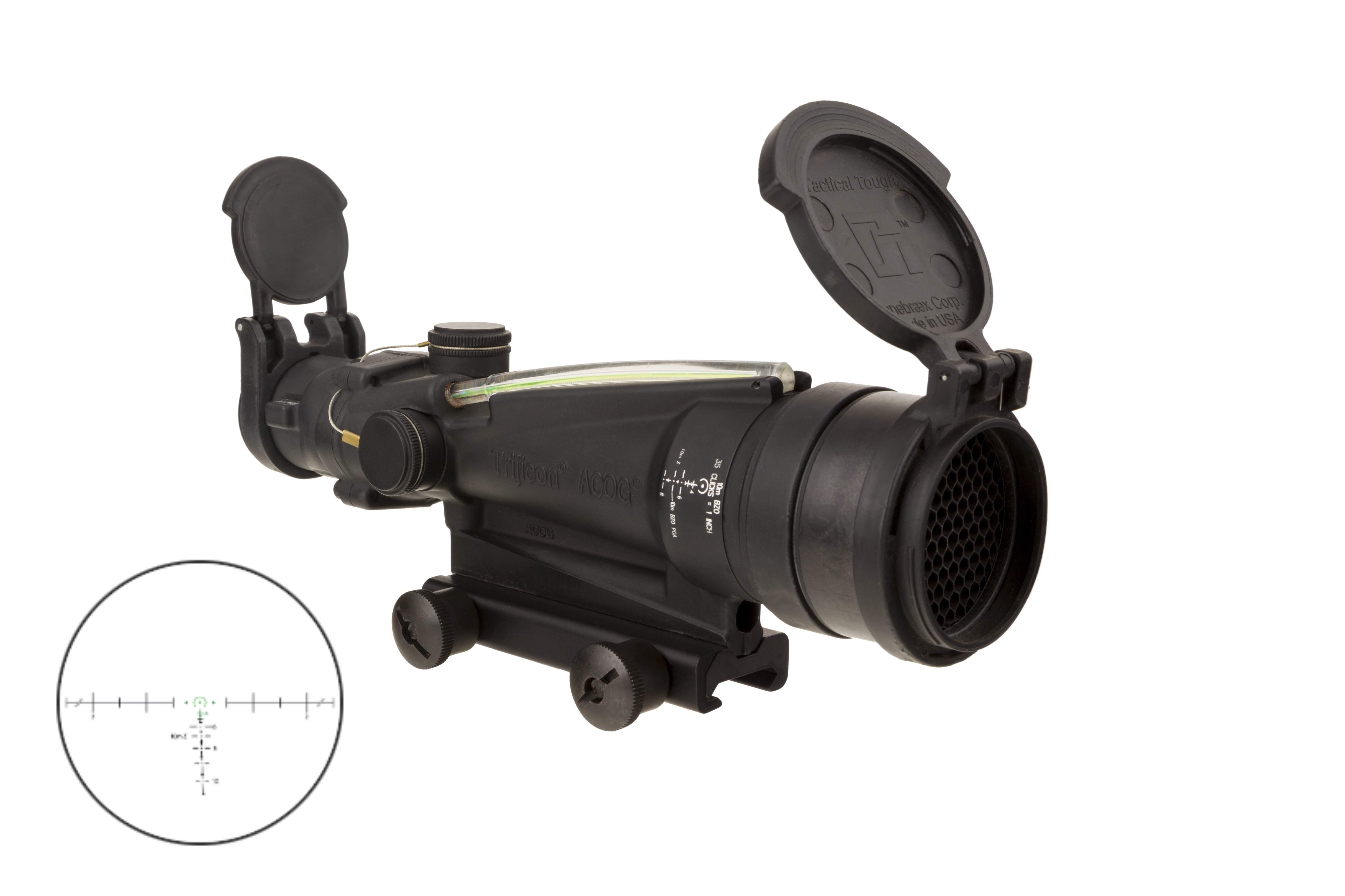 Trijicon TA11MGO-M249 ACOG Scope 3.5x35 Black Dual Illum. 1000yd BDC