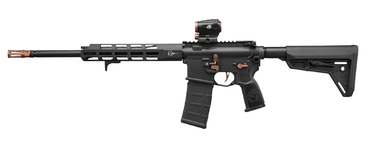 SIG SAUER RM400-16B-ROSE-R5X2-10 M400 Rose 223 Rem | 5.56 NATO 16" Black Anodized Rifle