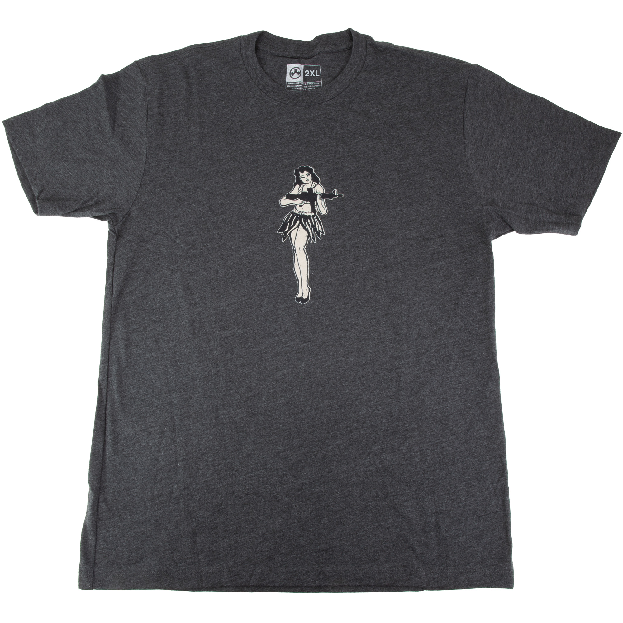 HULA GIRL CVC TSHRT CHAR 2XL