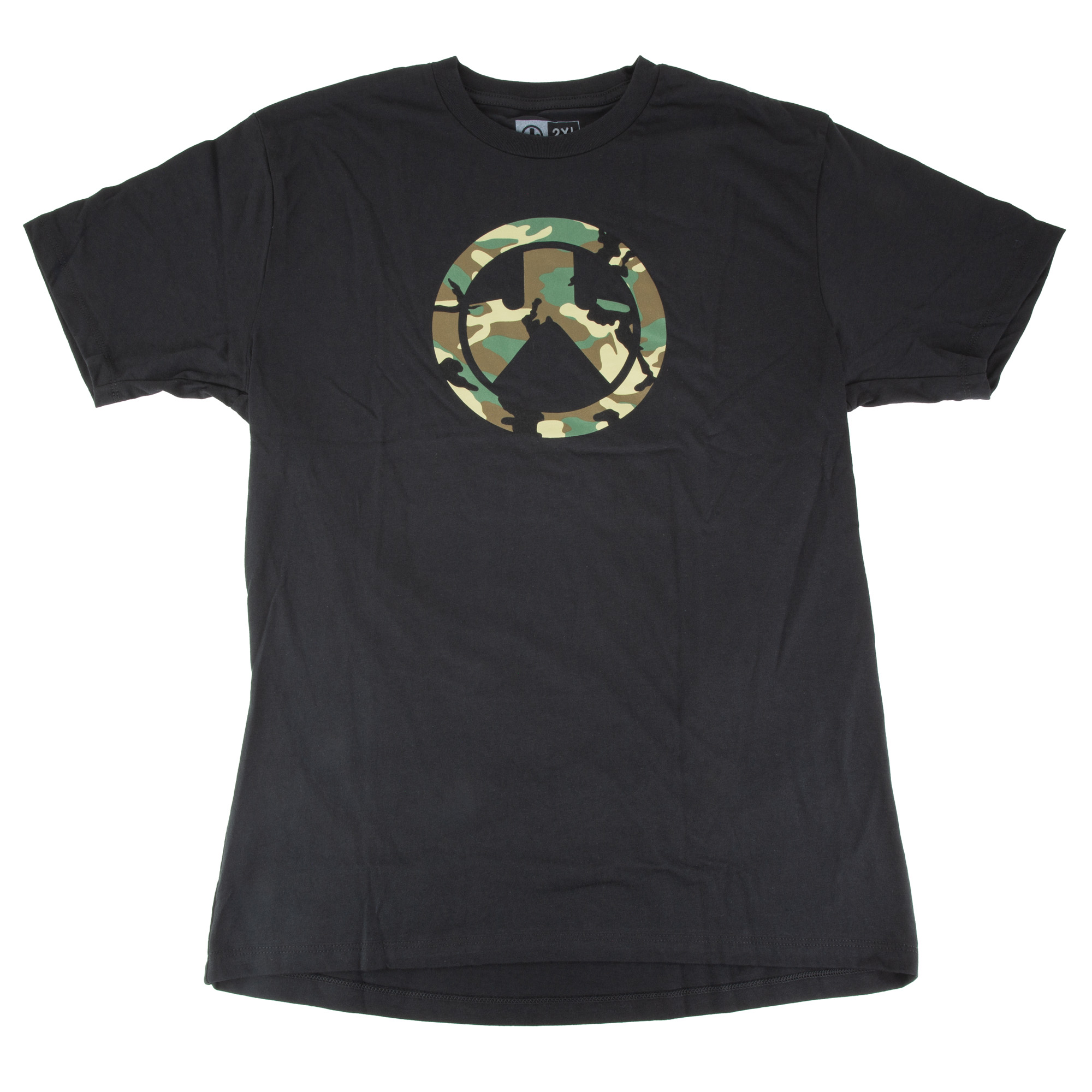 WOODLND CAM ICN TSHRT BLK XL