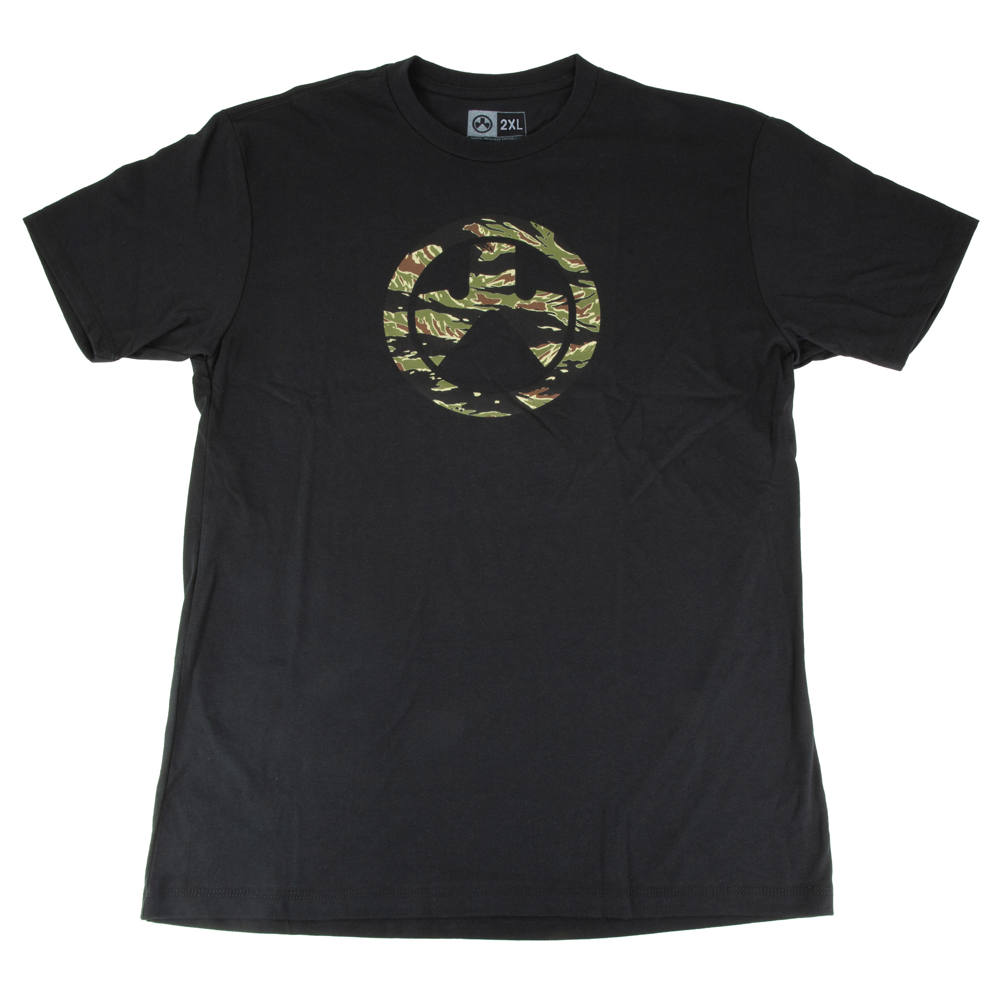 TIGER STRIPE ICN TSHRT BK L