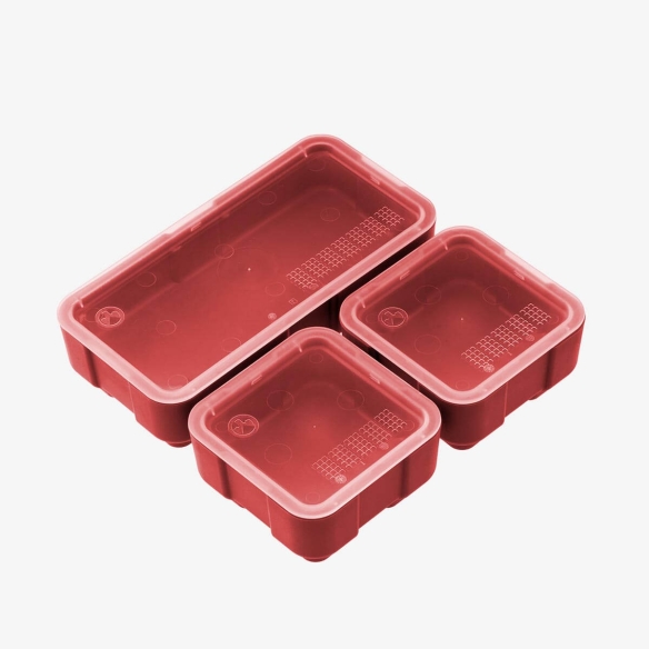 DAKA GRID BINS 2X2/2X4 RED