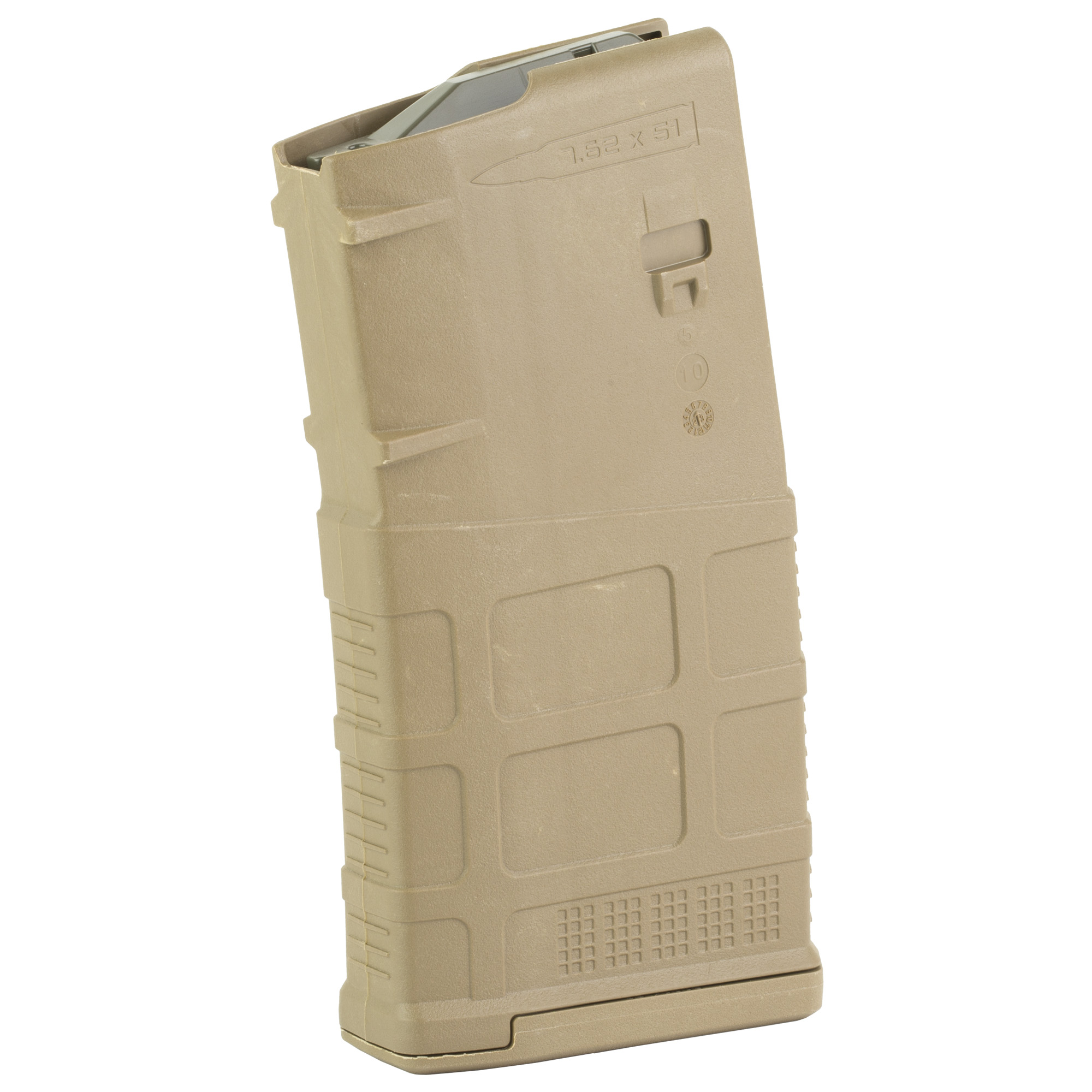 Magpul PMAG Gen M3 7.62x51 20rd Coyote Tan Magazine (MAG291-MCT) - Magpul Industries - 308 Winchester