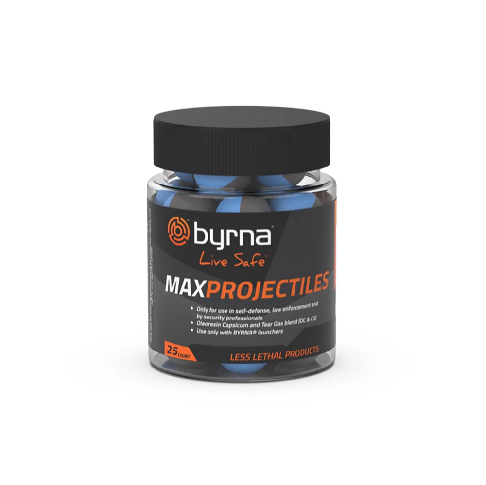 Byrna Technologies BYRNA Max PROJECTILES 25Pk HH68315 | .68 Caliber HH68315