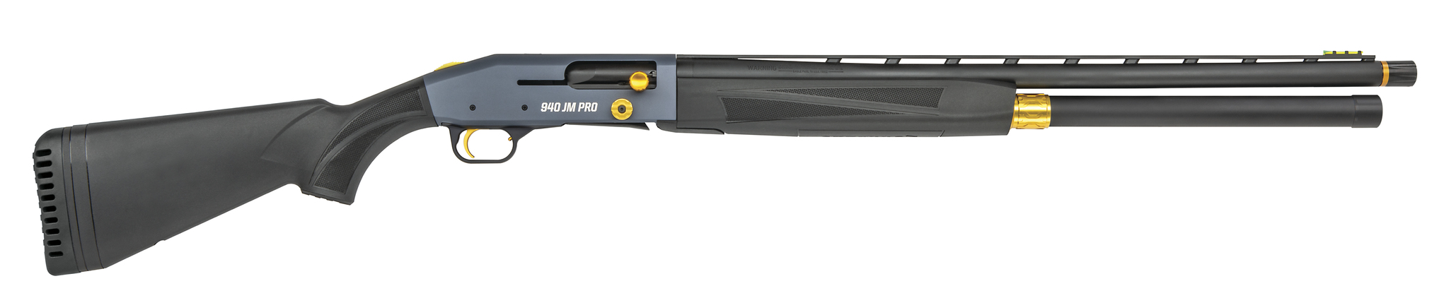 Mossberg 85111 940 JM Pro 12 Gauge Shotgun, 24" Barrel, 3" Chamber, 9+1 Capacity, Tungsten Gray Metal Finish, Black Synthetic Stock