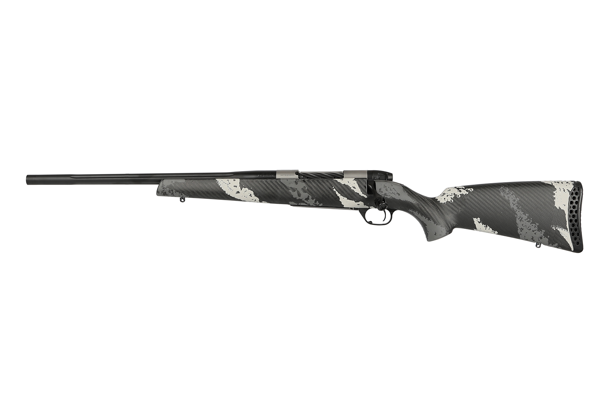 Weatherby MBT20N338WL0B Mark V Backcountry Ti 2.0 338 RPM 18" Rifle
