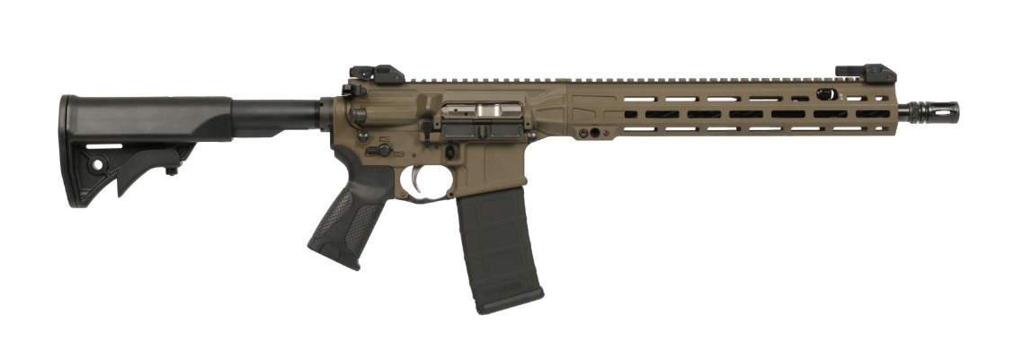 LWRC ICMKIIR5PBC14P ICMKII 223 Rem | 5.56 NATO 14.7" Pinned and Welded Patriot Brown Cerakote Rifle