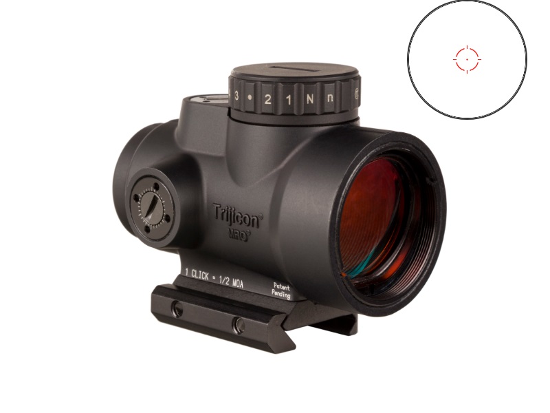 Trijicon MRO HD 1x25mm Red Dot Sight Matte Black 2 MOA 68 MOA Circle