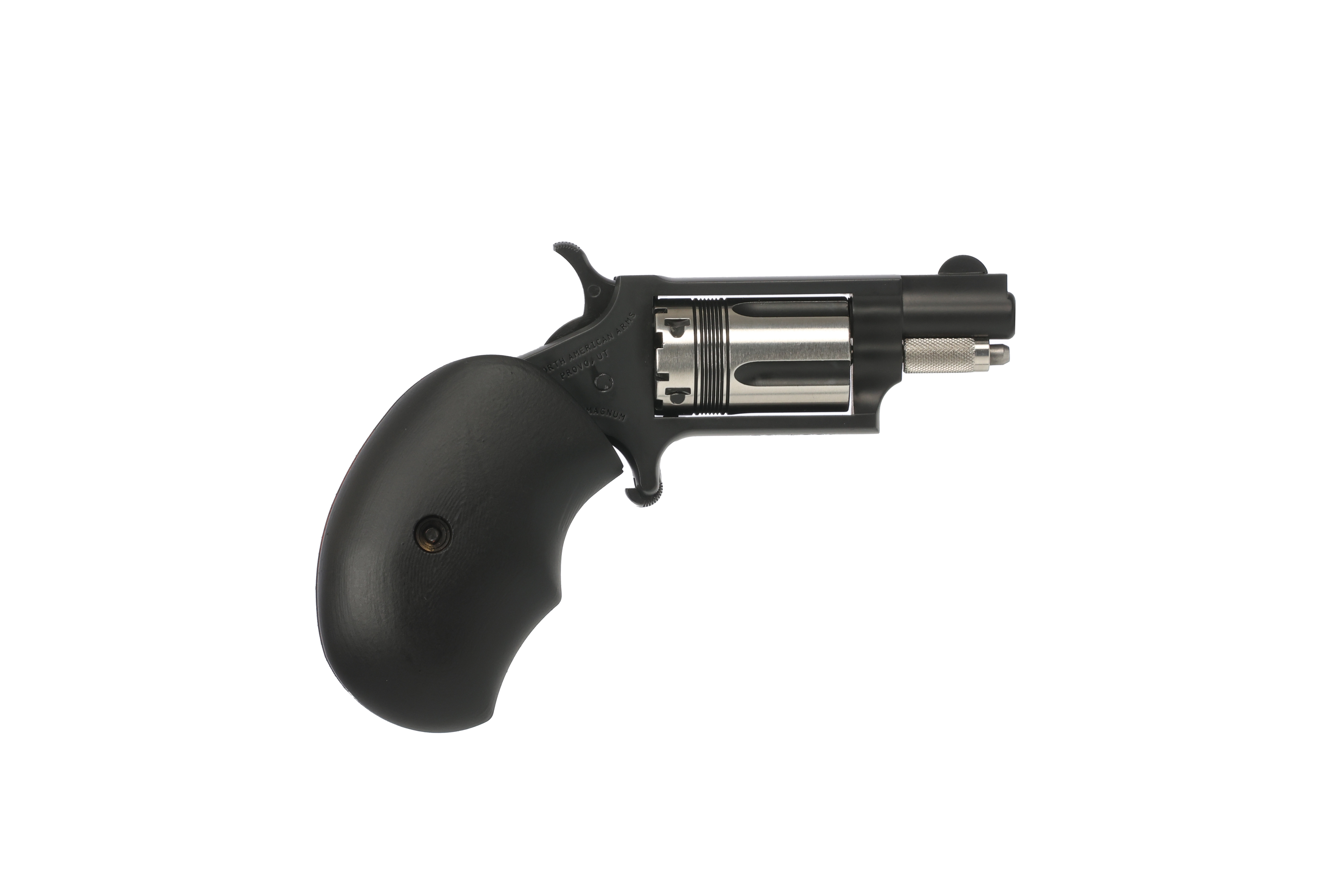 NAA NAA-22MS-DV2 Mini Revolver 22 Magnum 1.125" Black Cerakote 5-Shot