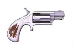 LIPSEY'S EXCLUSIVE North American Arms Mini-Revolver 22 Magnum 
Item #: NONAA22MS-STAG / MFG Model #:  / UPC: 744253444418
MINI 22MAG REV 1-1/8" SS/STAG NAA-22MS-STAG