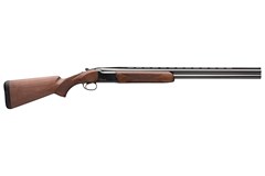 a brown and black rifle