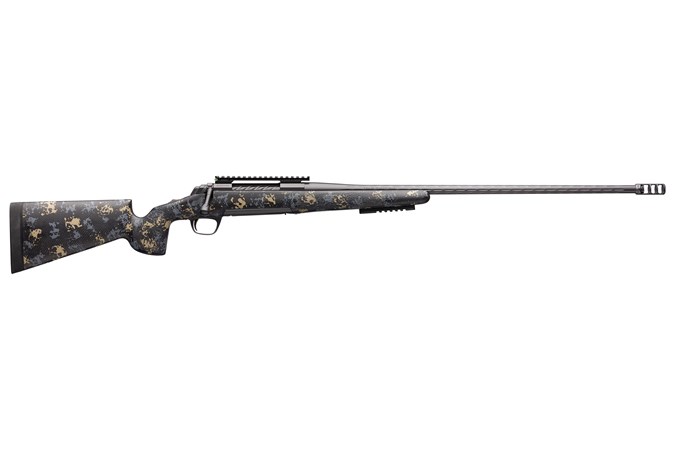 Browning X-Bolt Pro McMillan 7mm Rem Mag Rifle - Item #: BR035-544227 / MFG Model #: 035544227 / UPC: 023614850410 - X-BOLT PRO MCM 7MAG 26" TB   # CARBON FIBER | MUZZLE BRAKE