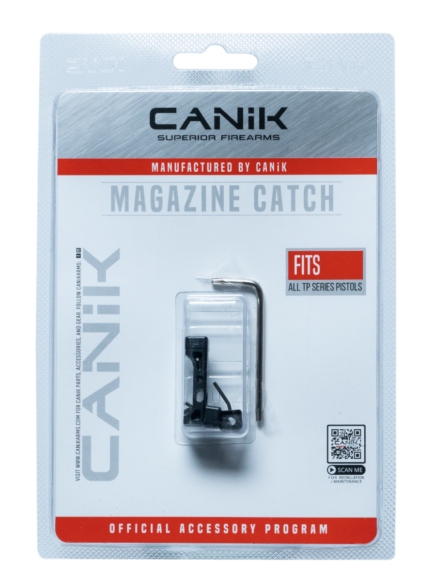 Canik PACN0750 Magazine Catch Black MIM Tenifer Finish 4 Sizes