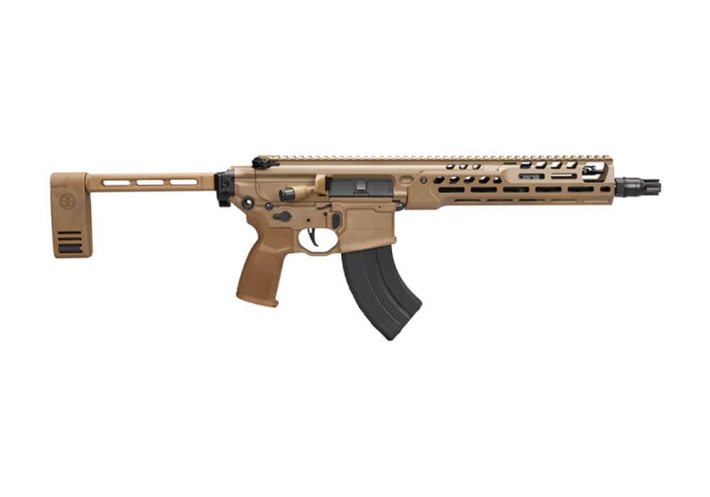 Sig SAUER PMCX-762R-11B-IR MCX Pistol 7.62 x 39mm 11.5" Flat Dark Earth Semi-Auto Pistol