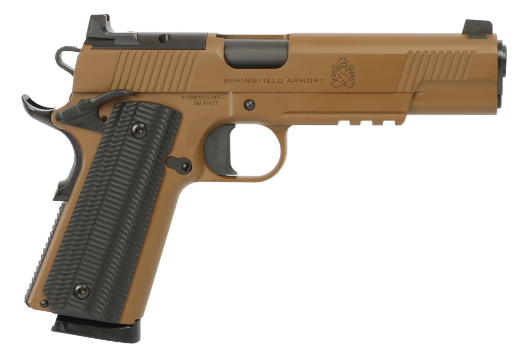 Springfield Armory PO9230CBAOS Operator AOS 45 ACP 5" Coyote Brown Cerakote Semi-Auto Pistol