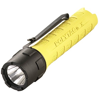 Streamlight 88611 PolyTac X Flashlight Yellow 600 Lumen USB Rechargeable