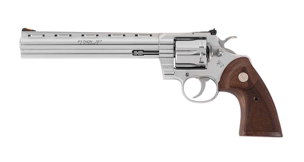 PYTHON 6inch スチールフィニッシュ ビアンキ 5BHL38/357 Colt Python .357Magnum 6inch “R-model” スチールフィニッシュ