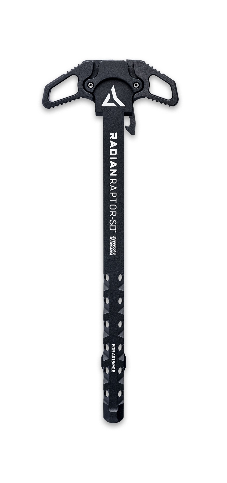 Radian Weapons Raptor Sd Charging Handle Black AMBI | Suppressor Optimized R0006