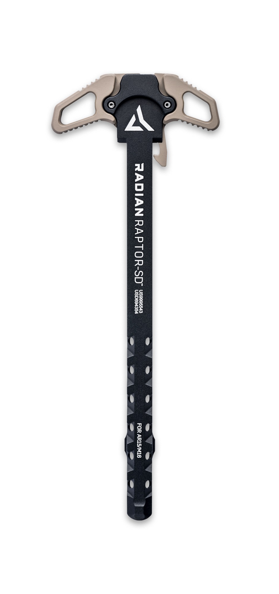 Radian Weapons Raptor Sd Charging Handle FDE AMBI | Suppressor Optimized R0066