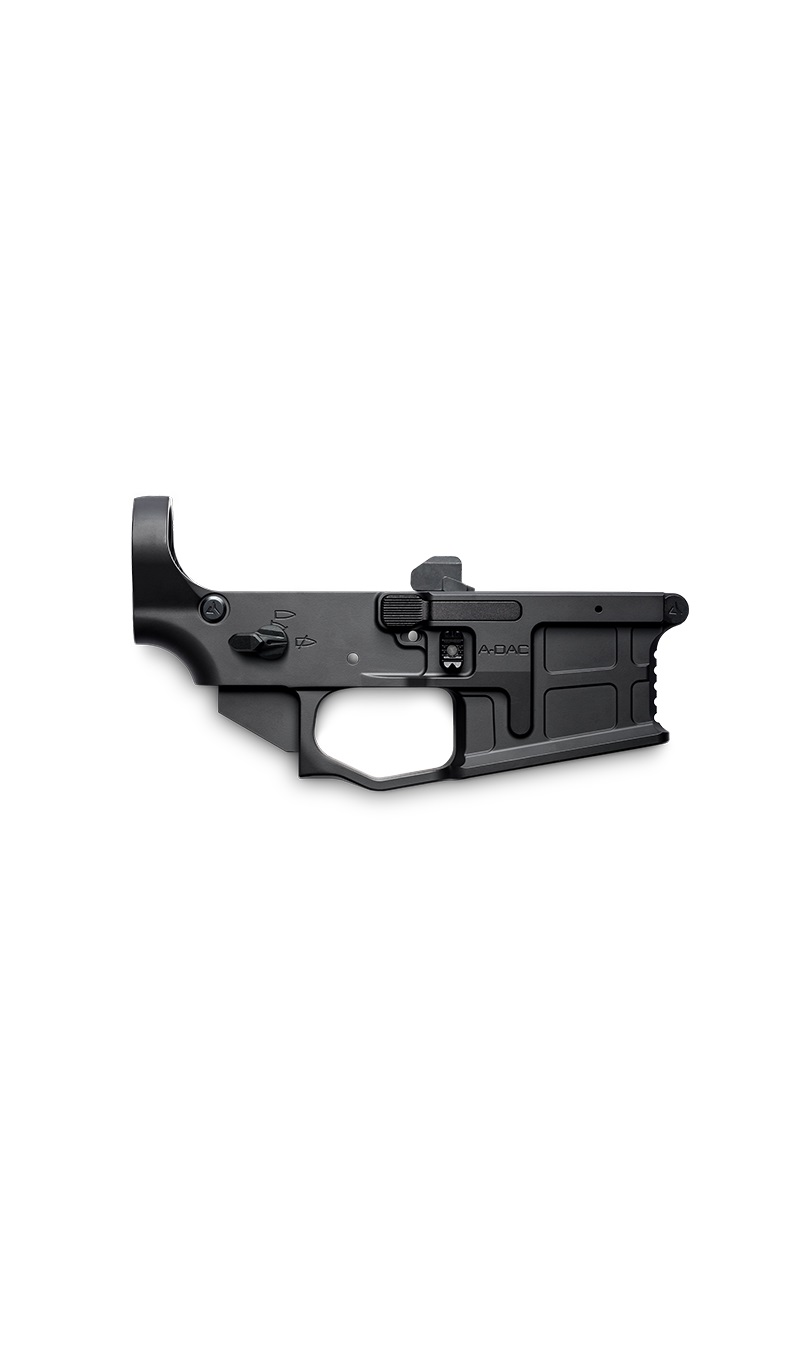 Radian Weapons R0166 A-DAC 15 Lower Receiver Black Fully Ambi Controls