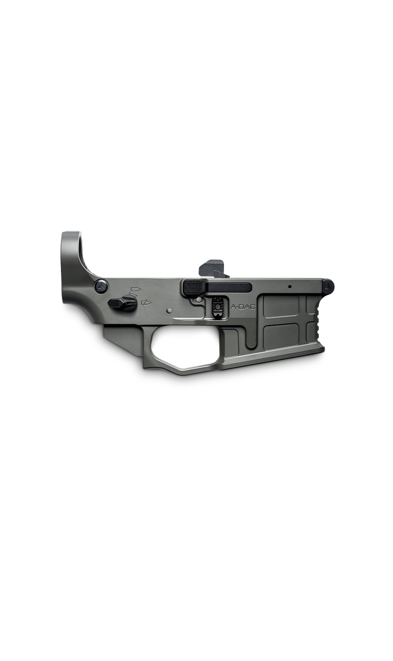 Radian R0388 ADAC-15 5.56 Stripped Lower Receiver Radian Grey