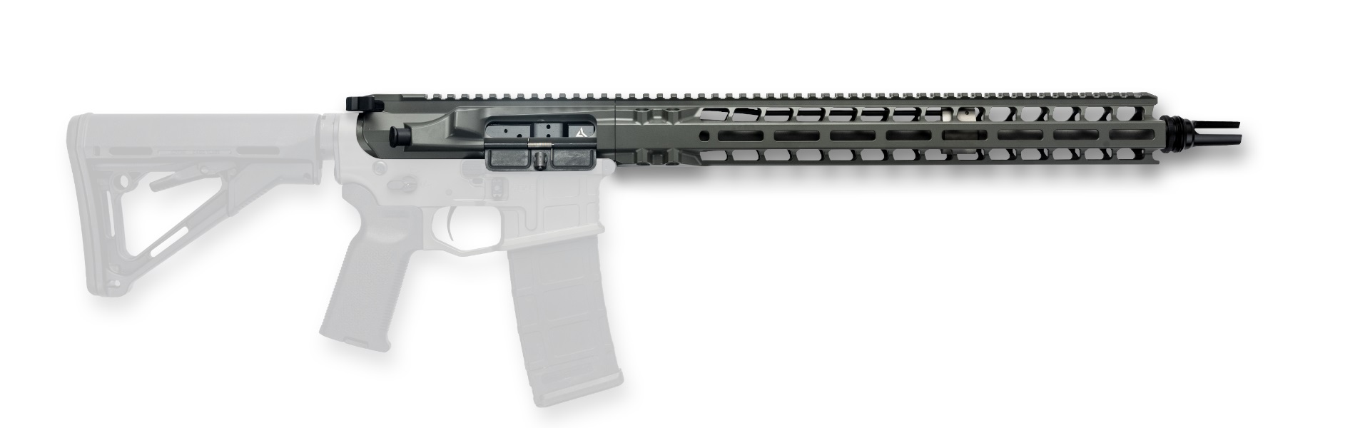 Radian Weapons "Model 1 Upper 223WYL 16"" Gry" Complete Upper R0471