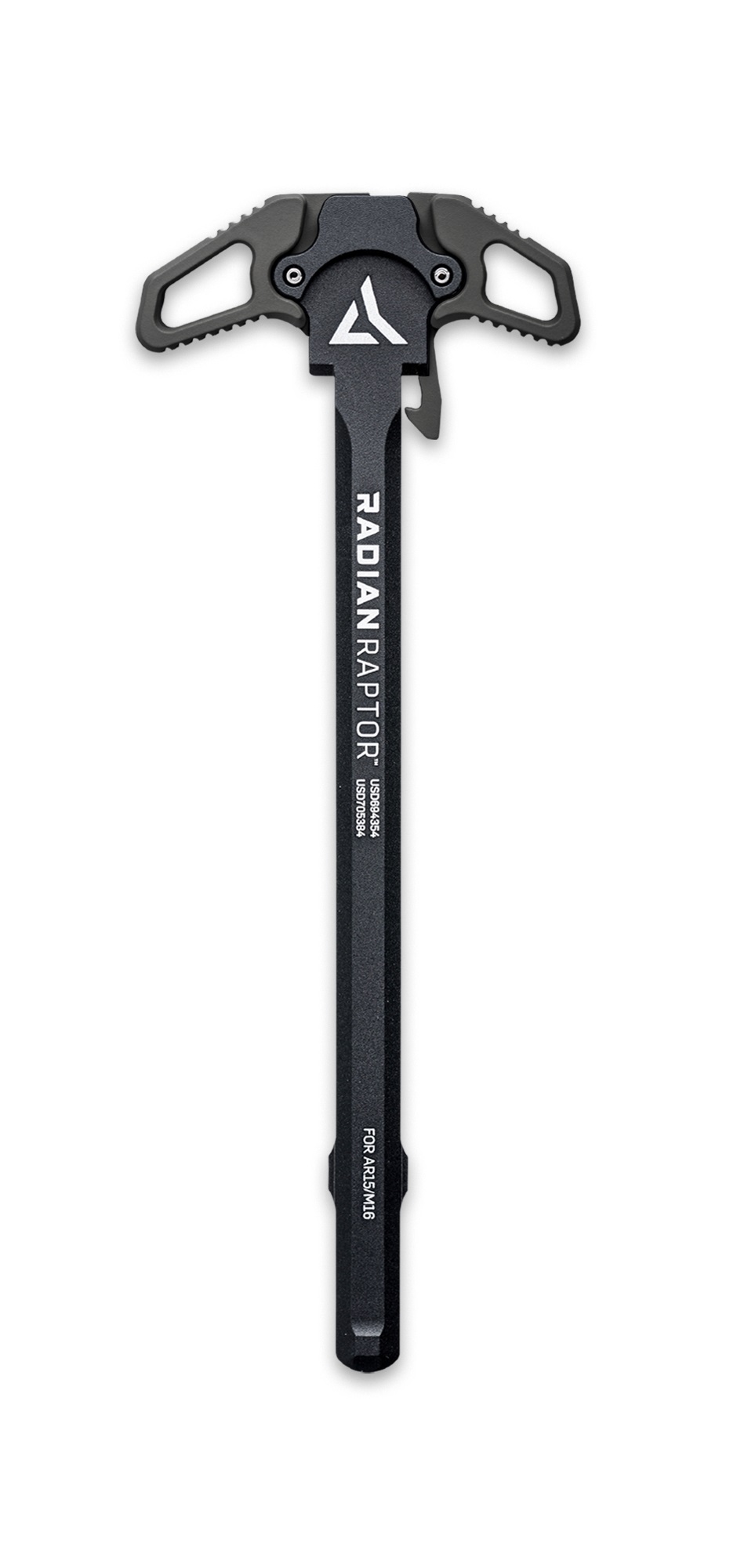 Radian Weapons Raptor Charging Handle Grey Ambidextrous R0560
