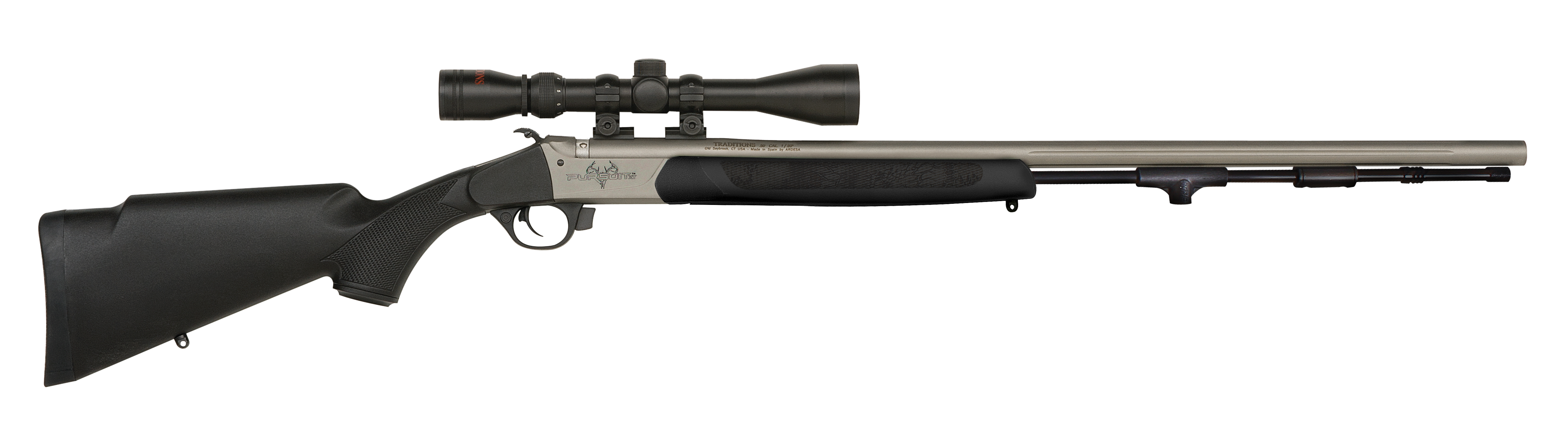 Traditions PURSUIT VAPR XT 50CAL SS/BLK
