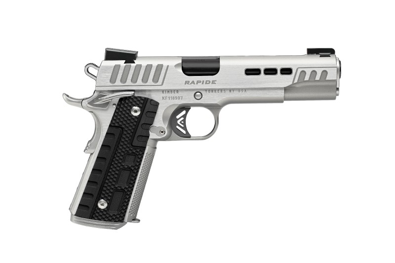 Kimber Rapide Frost 1911 10mm 5" Barrel G-10 Grips Tru-Glo Sights 8RD - 3000429 - Kimber - 10mm