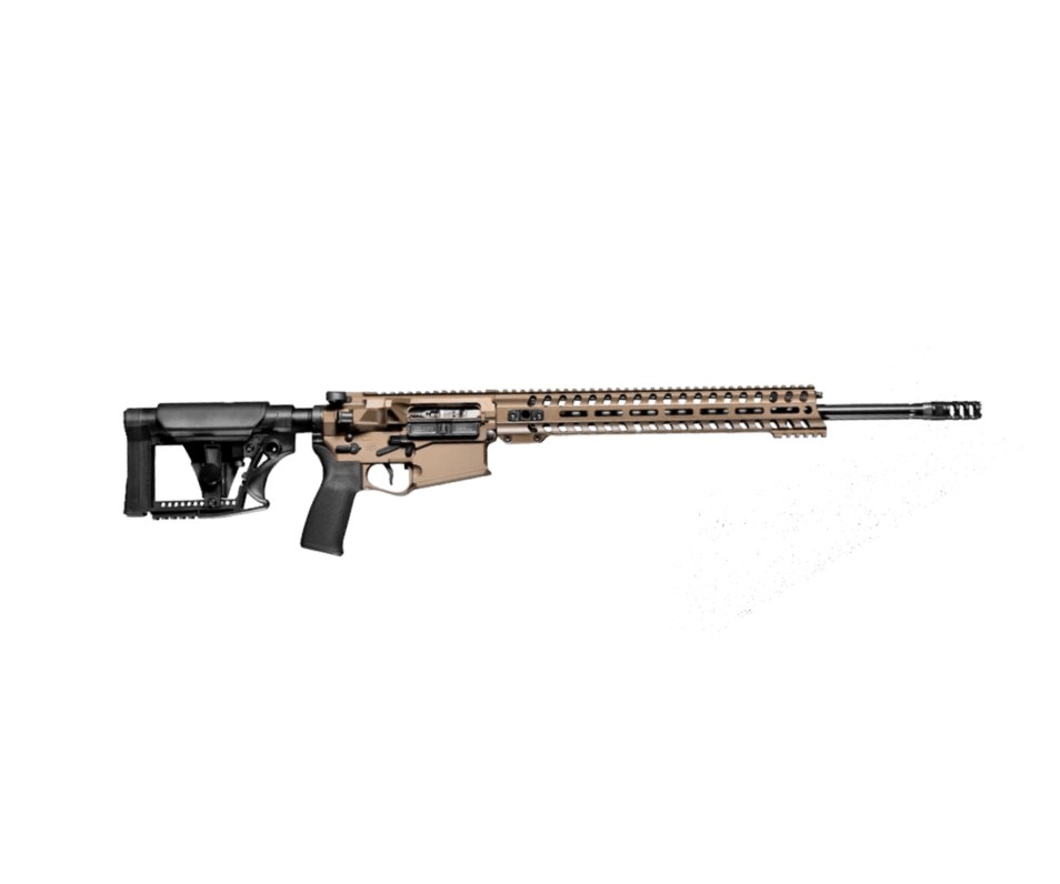 Patriot Ordnance Factory Revolution DI 6mm Creedmoor, 22" Barrel, 14" M-LOK Rail, Burnt Bronze