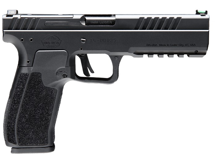 Rock Island RIA 5.0 Standard Handgun 9mm Luger 17rd Magazine 4.9 Barrel Black Night Sights