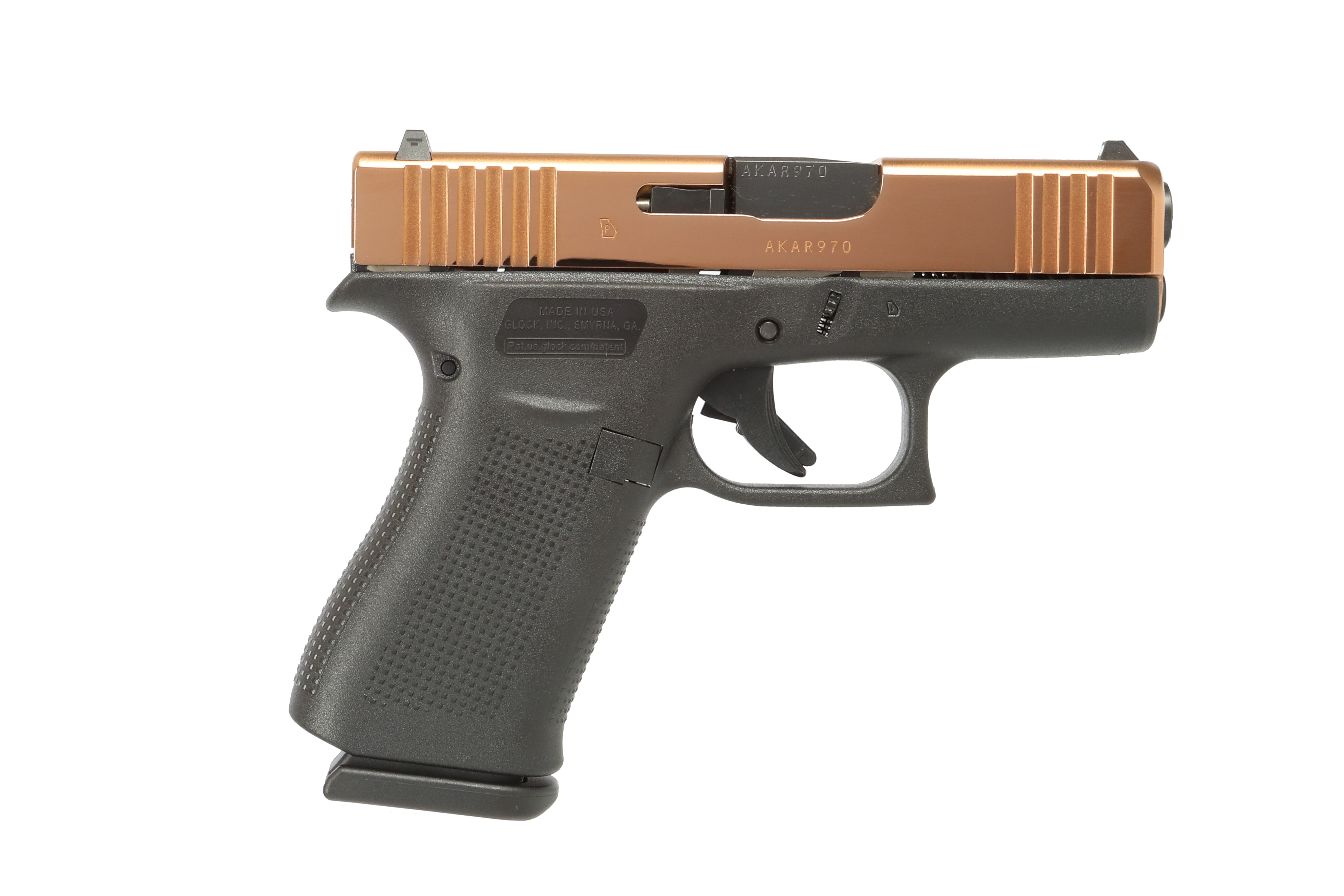 G43X 9MM ROSE GOLD 3.39 10+1