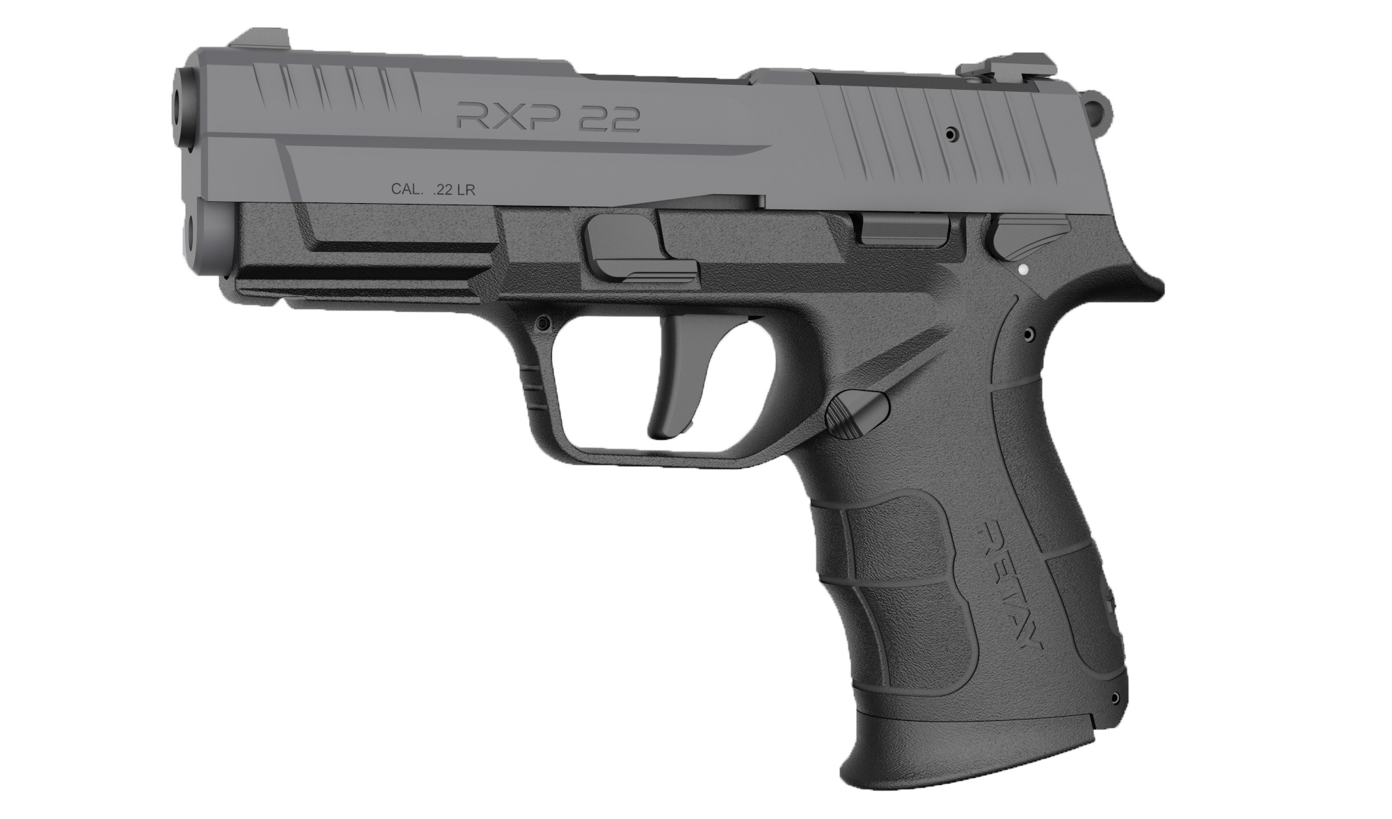 Retay RXP22-BLK-10TH RXP22 22 LR 4" Matte Black Semi-Auto Pistol