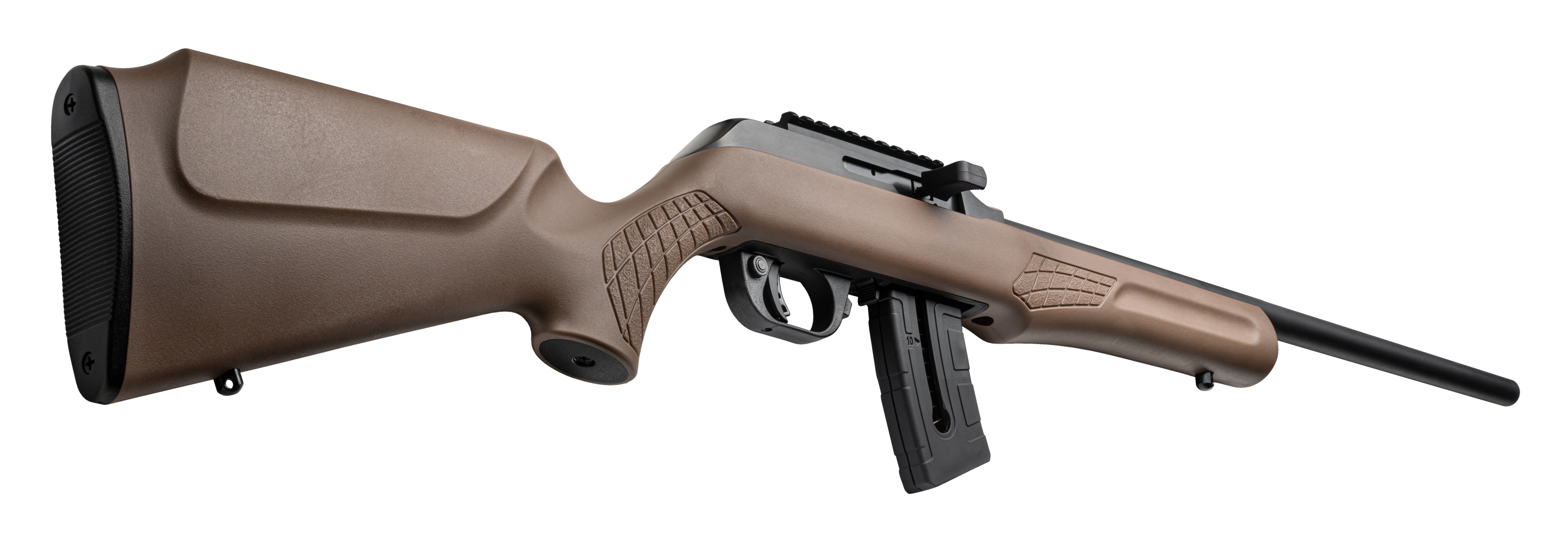 Rossi RS22W2111B RS22 22 WMR 10+1 21" Matte Black Barrel/Rec Brown...