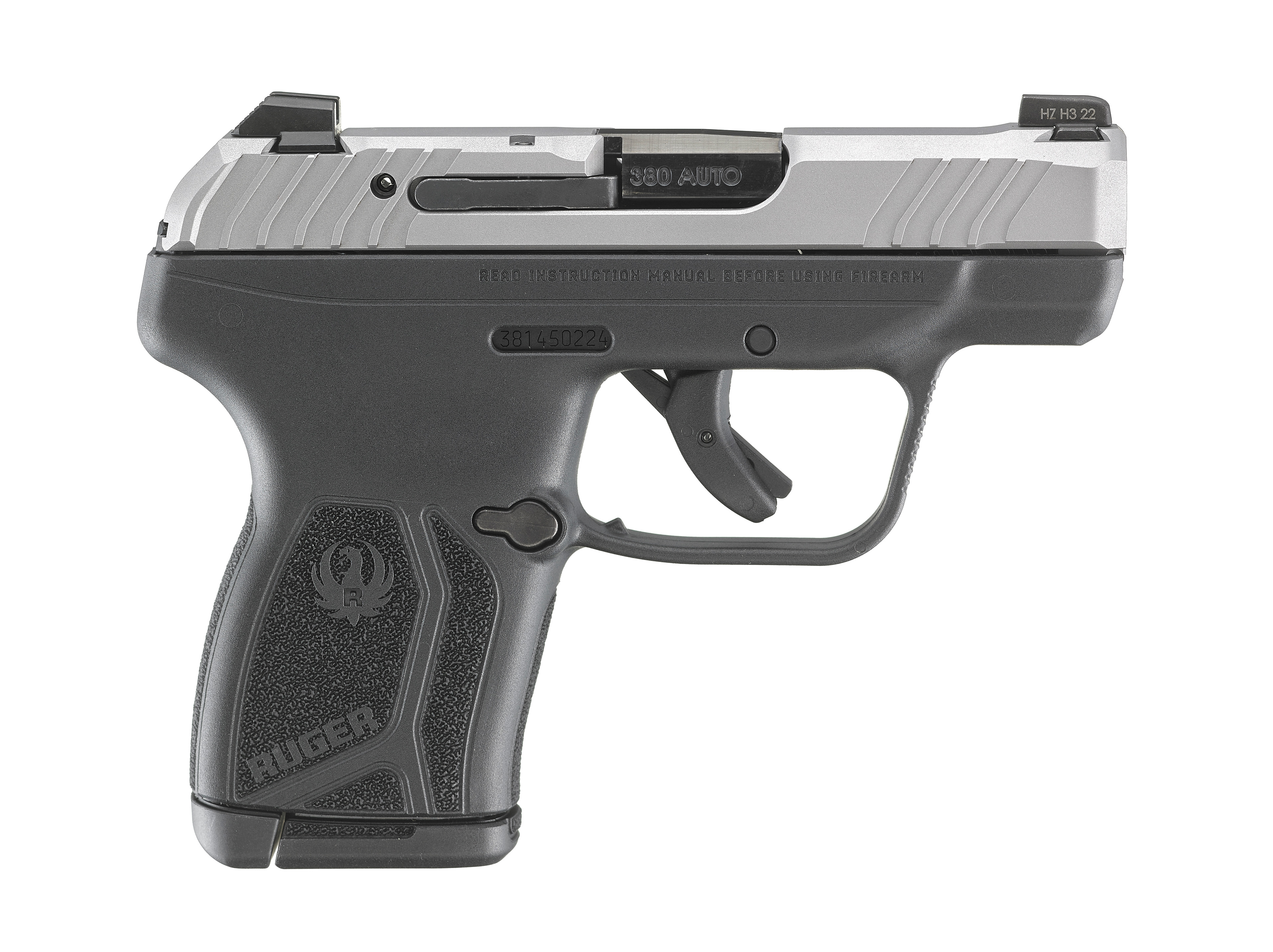 LCP MAX 380ACP SS/POLYMER 10+1 13744 | STAINLESS SLIDE-img-0