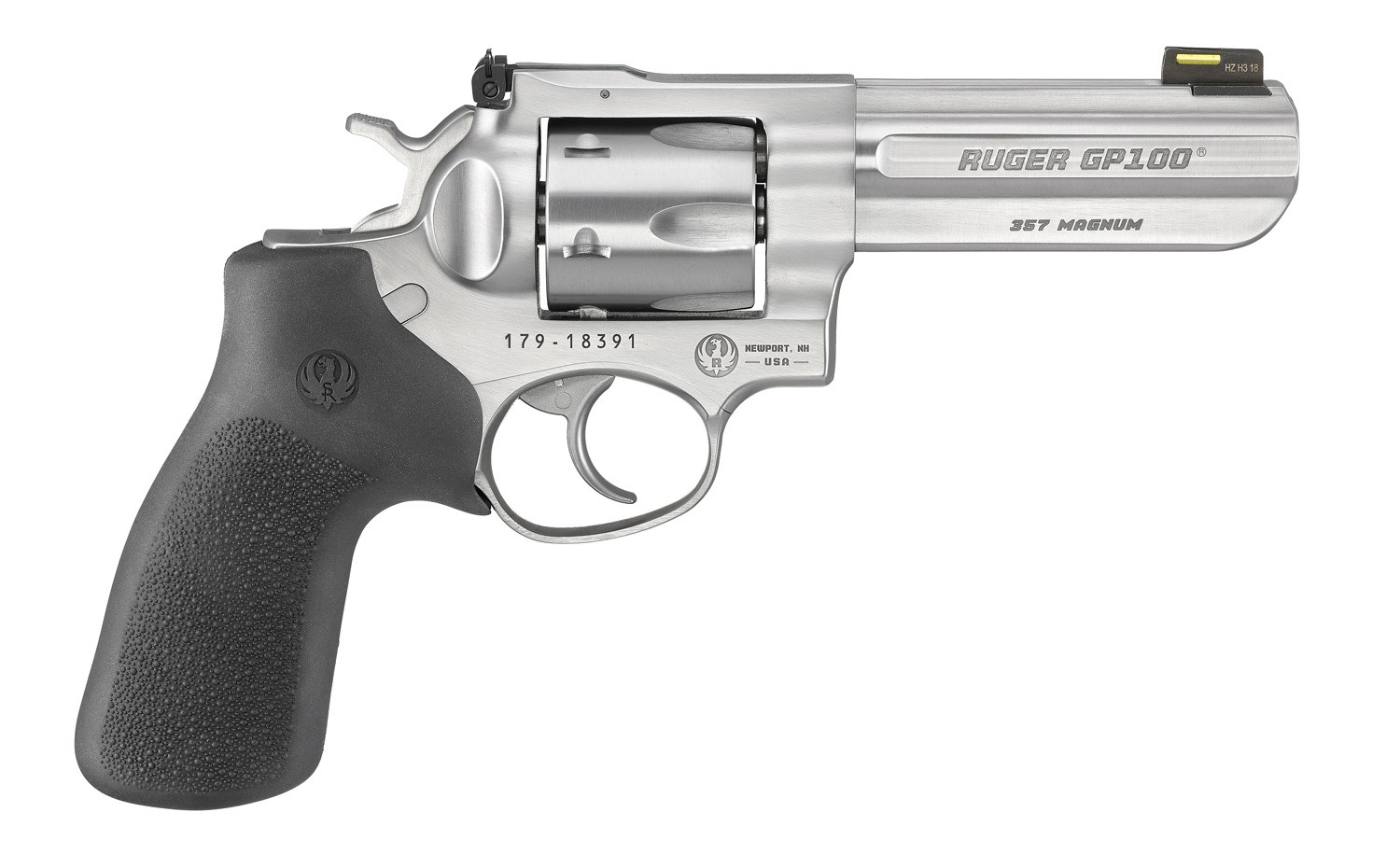 Ruger GP100 Match Champion 357 Magnum 4.2 in Satin Stainless 6 Shot Double  - Ruger - 357 Magnum | 38 Special