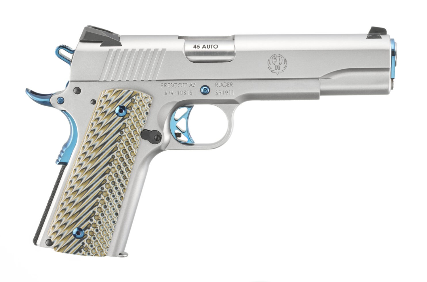Ruger SR1911 TALO Edition Semi-Automatic Pistol 45 ACP 5" Barrel - Ruger - 45 ACP