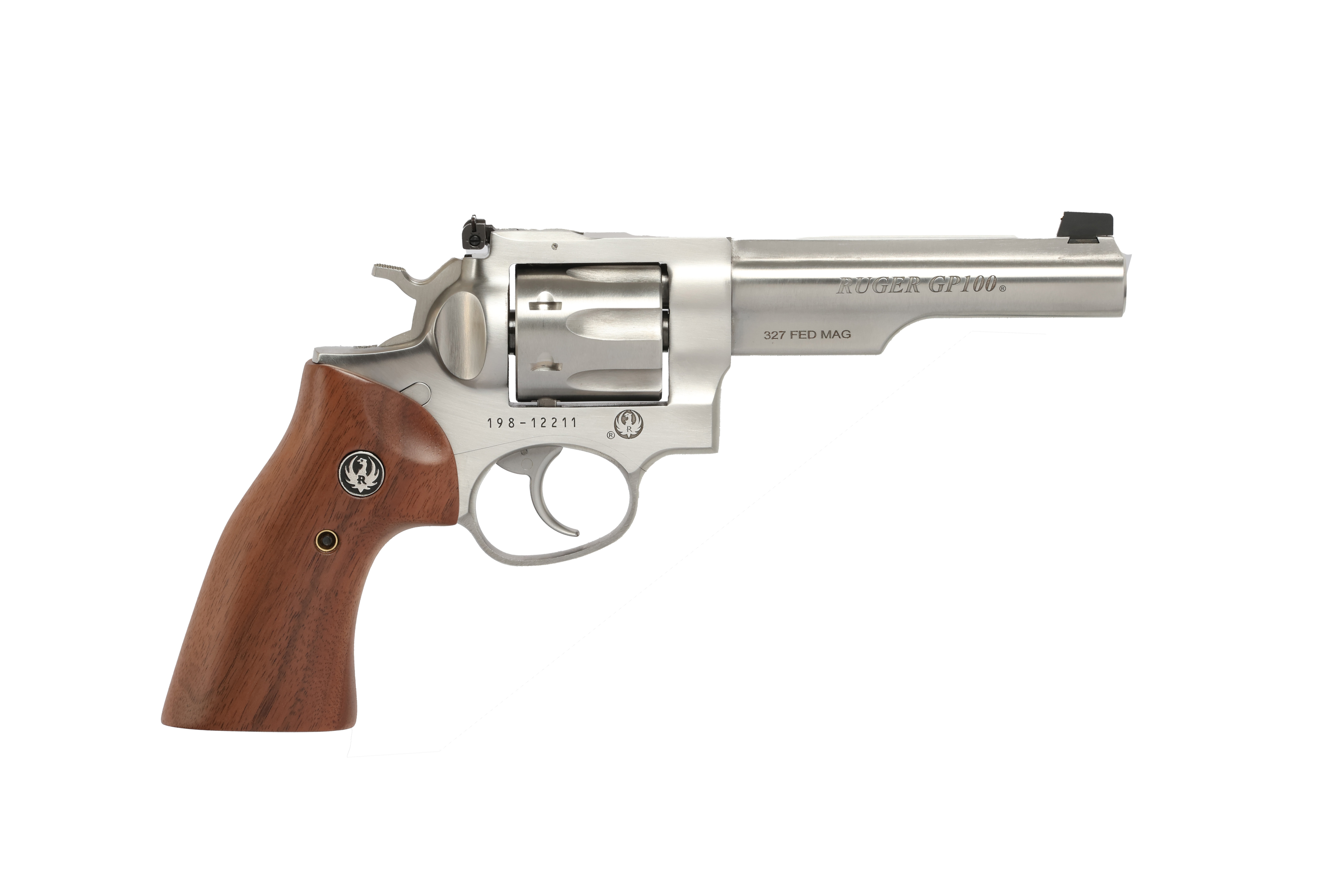 Ruger 1792 GP100 357 Magnum | 38 Special 5" Brushed Stainless Steel Revolver