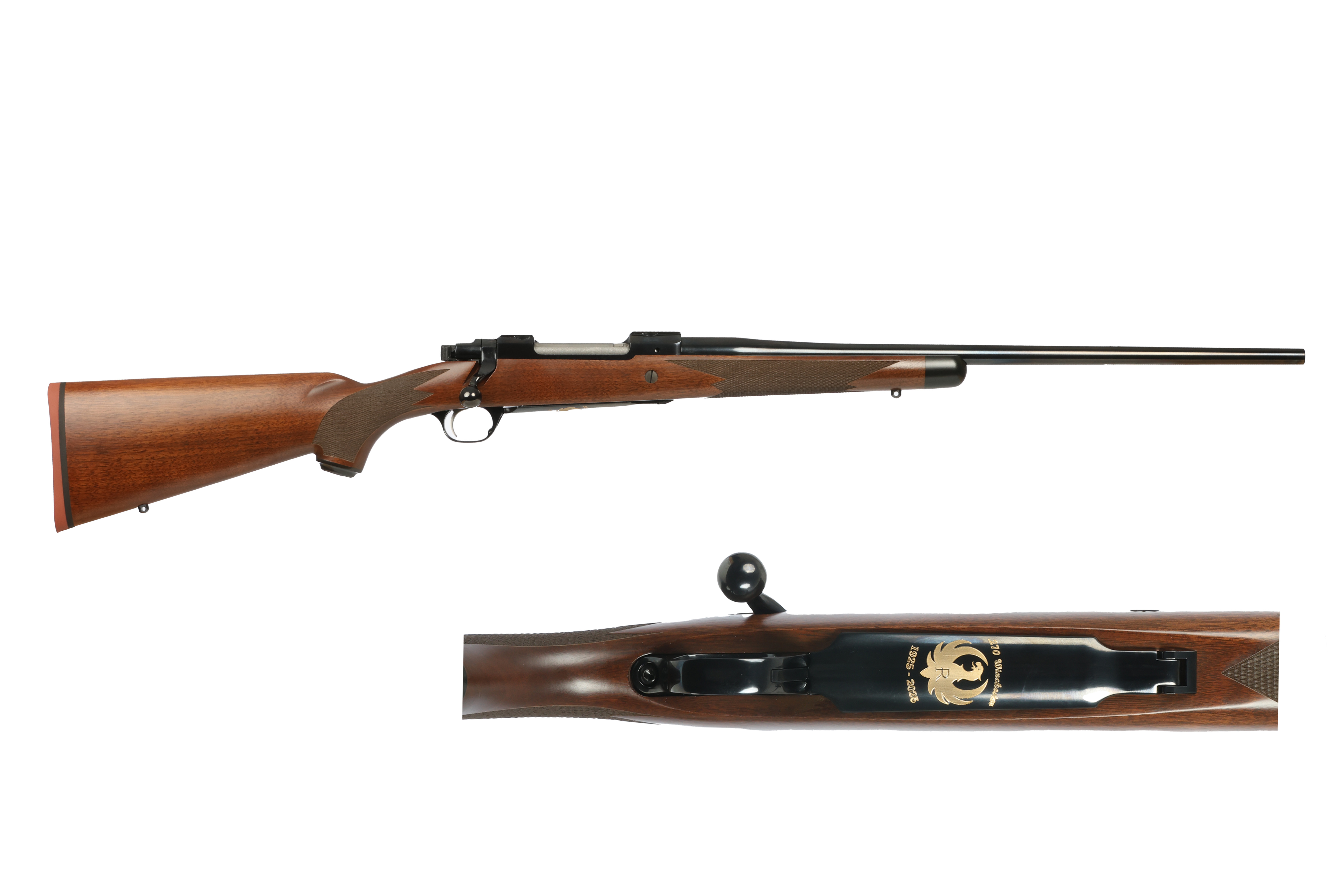 Ruger 57168 M77 Hawkeye 270 Win 22" Polished Blue Rifle 4+1