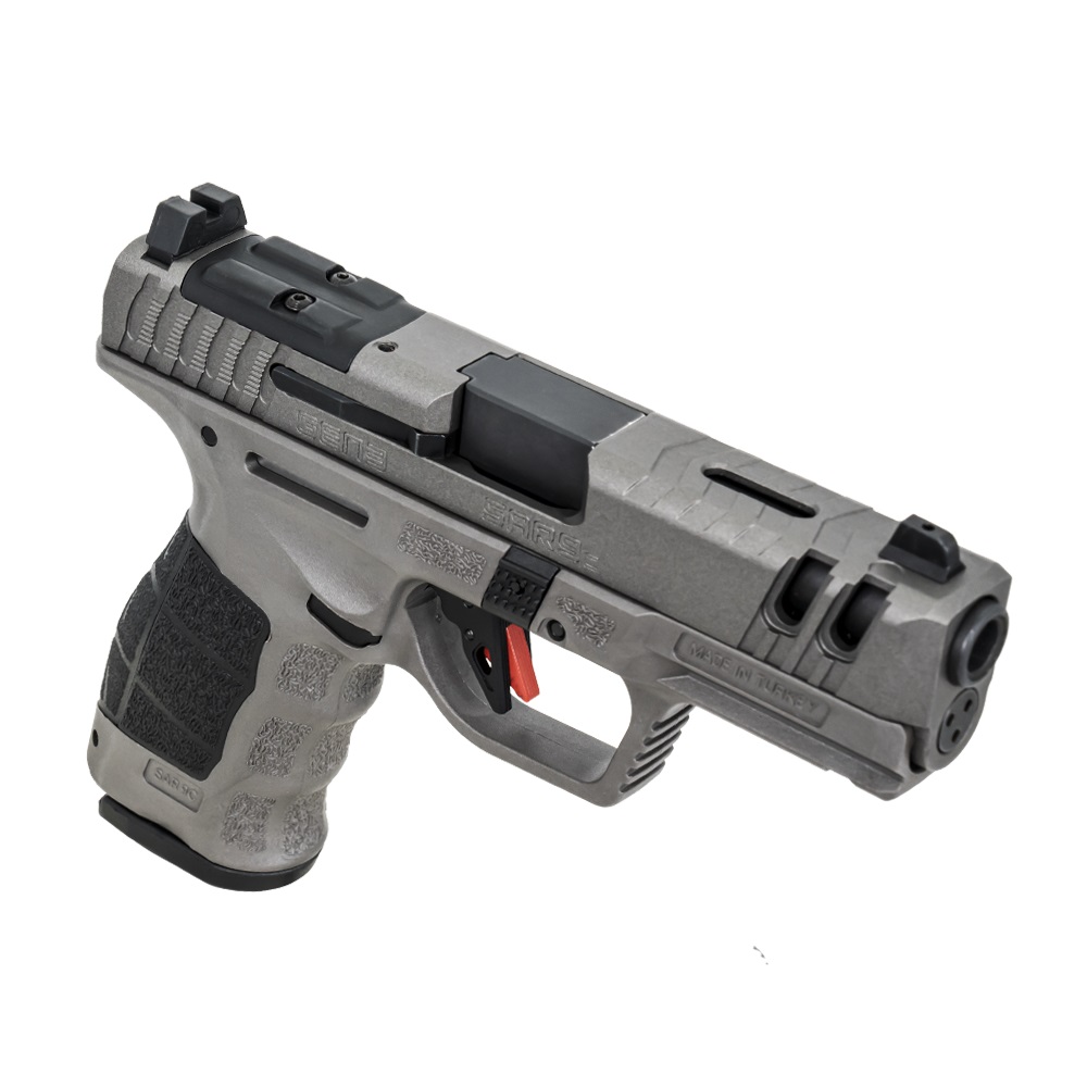 SAR USA SAR9CG3PT 9mm Compact Pistol 15+1 4" Barrel Platinum Gray Slide