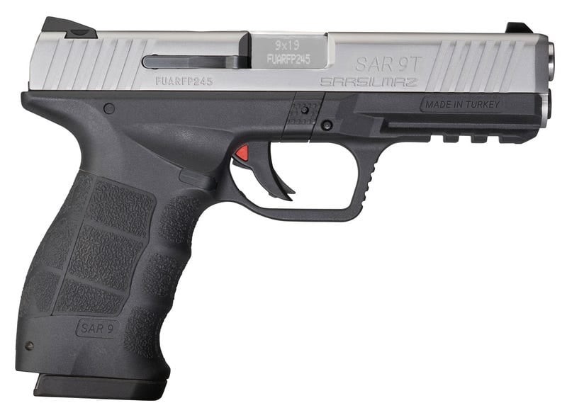 SAR USA ST9 Semi-Auto Striker Fired Pistol 9mm 4.4" Barrel 2-17Rd Mags