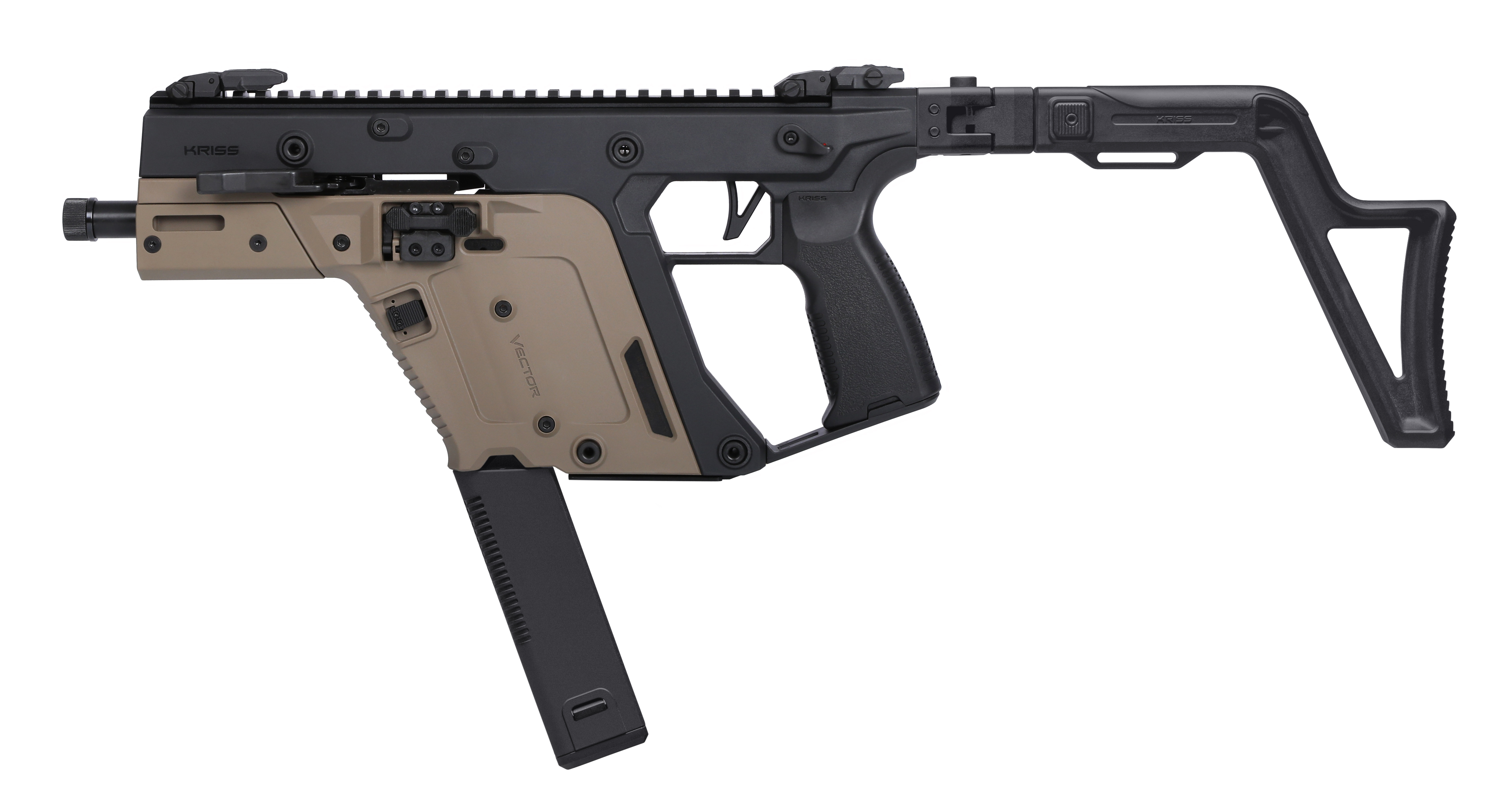 Kriss USA KV10-3S2T00 Vector SBR G3 10mm 5.5" 2-Tone NFA - Short Barrel Rifle