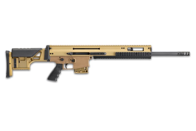 FN SCAR 20S 6.5 Creedmoor Rifle - Item #: FN38-100543 / MFG Model #: 38-100543 / UPC: 845737011208 - SCAR 20S 6.5CM FDE 20" 10RD GEISSELE TRIGGER | ADJ STOCK